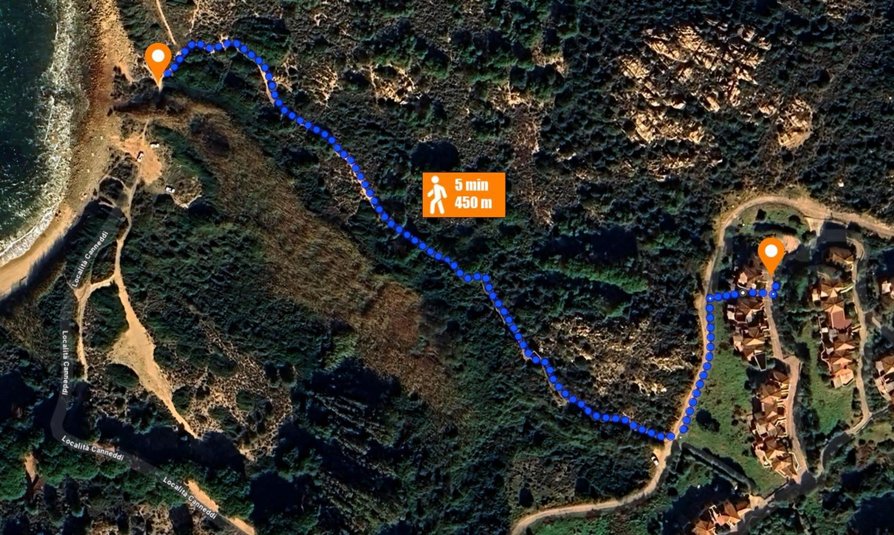 Gli Oleandri Di Calarossa - 5M Walk To The Beach 罗萨岛 外观 照片